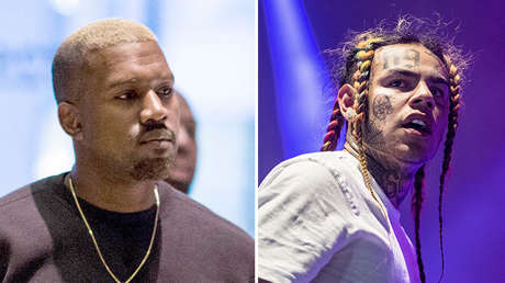 Un tiroteo interrumpe la grabación de un video de los raperos 6ix9ine y Kanye West en EE.UU.