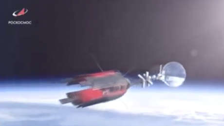 VIDEO: Rusia muestra una nueva nave espacial con planta de energía nuclear