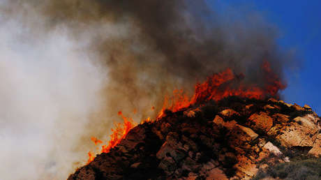 VIDEO: Vista panorámica de los graves incendios en la localidad californiana de Malibú