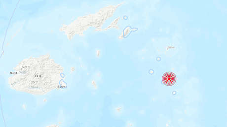 Se registra un terremoto de magnitud 6,9 cerca de Fiyi
