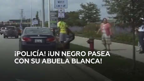 Joven negro detenido tras ser visto en coche con su abuela blanca
