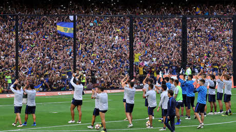 VIDEO: Boca se entrena para la final de la Copa Libertadores en medio de la locura de 50.000 hinchas