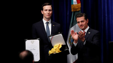 Peña Nieto entrega al yerno de Trump la más alta distinción de México a un extranjero