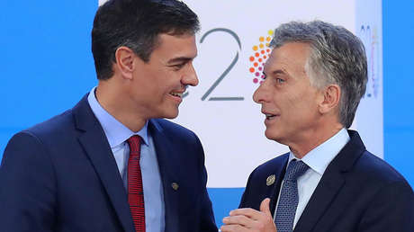 "Ahora se tienen que ocupar ustedes": Macri a Pedro Sánchez sobre el Boca-River