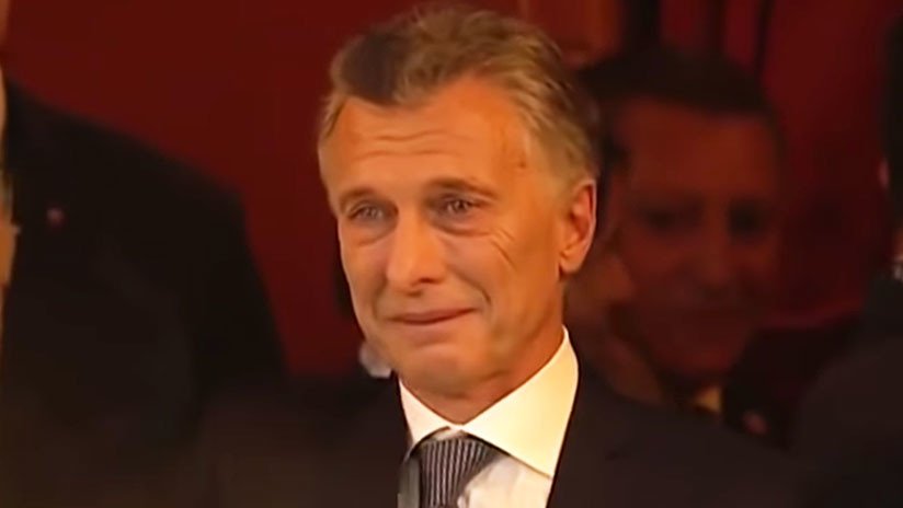 VIDEO: Macri no pudo contener la emoción en la gala del G20
