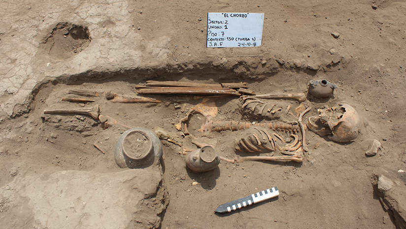 FOTOS: Hallan en Perú un antiguo cementerio con cuerpos amputados en un ritual preincaico