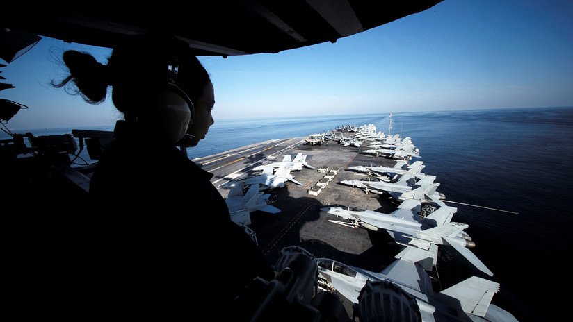 Sube la tensión en el golfo Pérsico con la llegada de un portaviones nuclear de EE.UU.