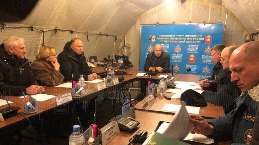 Vladímir Putin acude a la urbe rusa donde colapsó parcialmente un edificio tras una explosión de gas