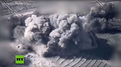 VIDEO: La OTAN muestra un mortífero ataque con drones que mató a decenas de talibanes en Afganistán