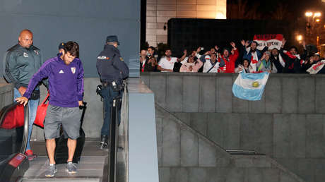 VIDEO: El River Plate llega a Madrid con la mirada en el Boca para la final de la Libertadores