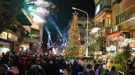 Damasco brilla a la espera de la Navidad y Año Nuevo meses después de su liberación total (VIDEOS)