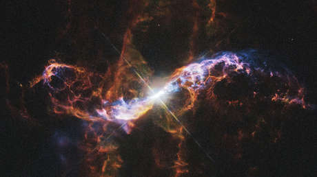 FOTOS: Dos estrellas se destruyen mutuamente y protagonizan un auténtico 'show' espacial