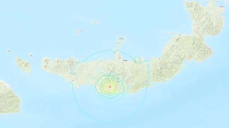 Se registra un sismo de magnitud 5,7 en Papúa Nueva Guinea