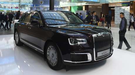 Ya se puede encargar una limusina Aurus, como la que usa el presidente de Rusia