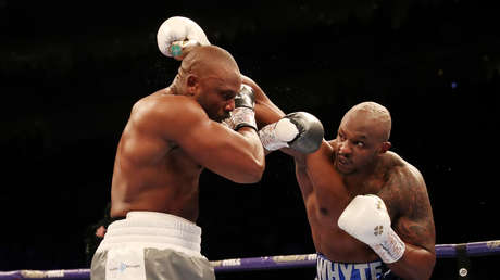 Un boxeador gana pelea por nocaut y reta al campeón de los pesos pesados con un agudo mensaje
