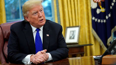 Trump: "Lo estoy haciendo genial pero es una guerra todos los días"