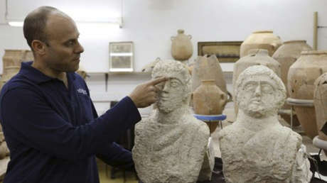 Israel: Una mujer encuentra dos bustos romanos mientras paseaba