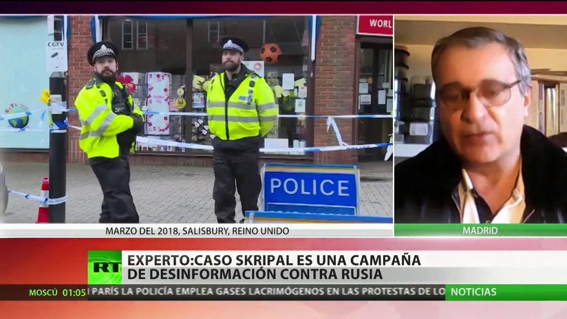 "El caso Skripal fue orquestado por un aparato de inteligencia camuflado de organización privada"