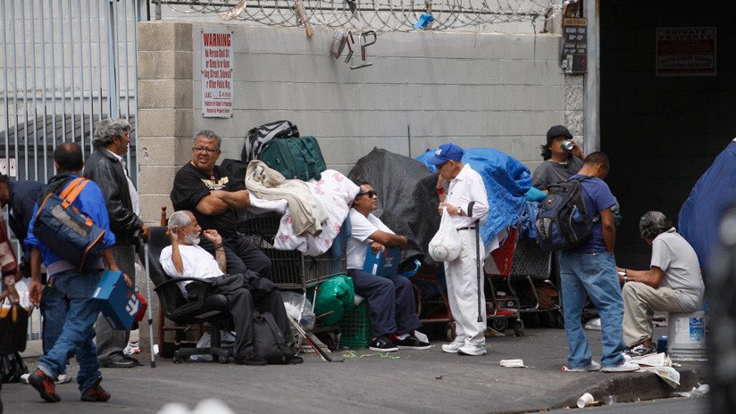 El 'barrio de los indigentes' es golpeado por epidemias en medio de la crisis sanitaria en EE.UU.