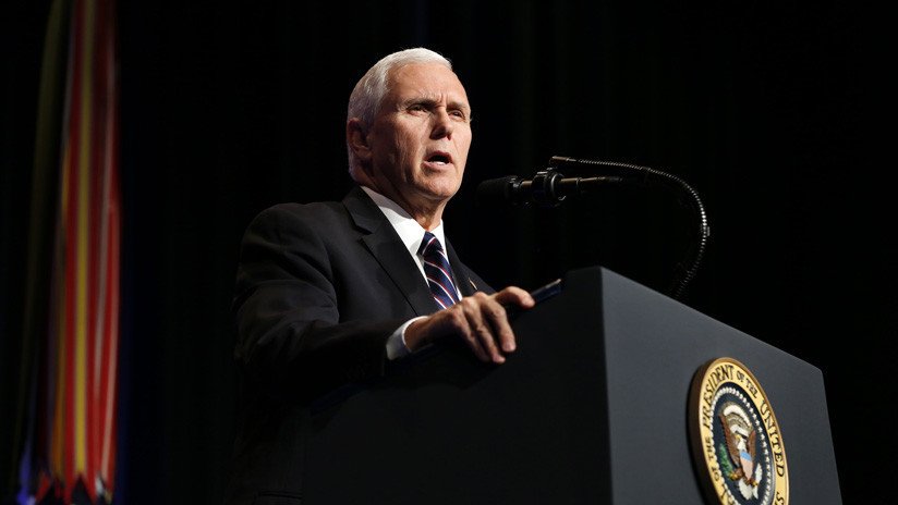 Mike Pence llama a los venezolanos a protestar el miércoles contra el Gobierno de Maduro