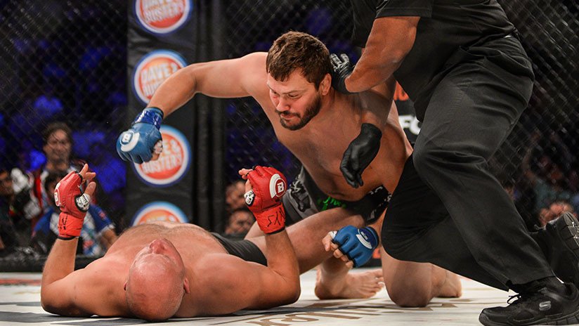 VIDEO: Bader noquea brutalmente a Emeliánenko en unos segundos 