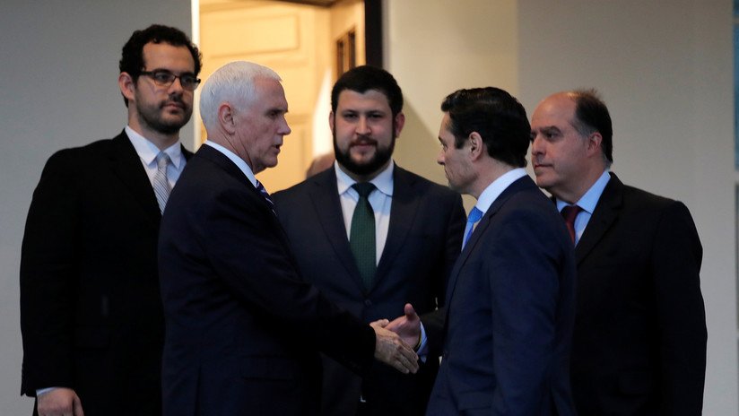 "Nadie legítimo te designó": Activistas interrumpen discurso del representante de Guaidó ante la OEA (VIDEO)