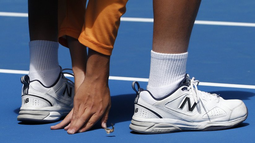 La reacción de horror de una tenista ante un insecto chafado genera un aluvión de memes en Twitter