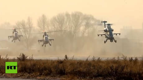 VIDEO: China lanza sus primeras maniobras aéreas de 2019