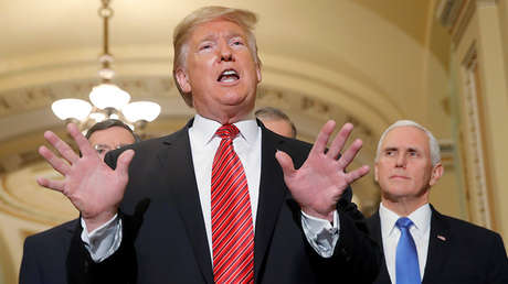 EE.UU.: Trump califica de "crisis humanitaria" el cierre del Gobierno