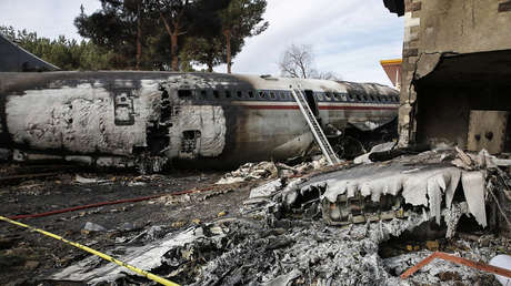 VIDEO: Un Boeing 707 de carga se estrella cerca de Teherán