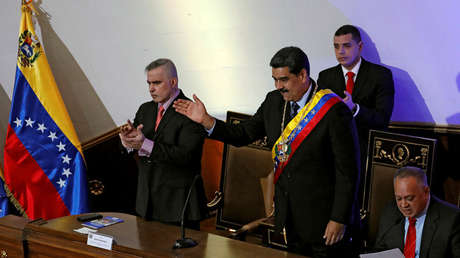 Maduro presenta el plan de la Nación ante la Asamblea Constituyente