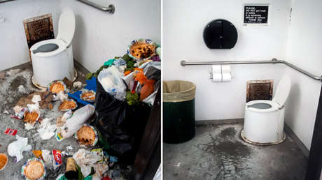 FOTOS: El esposo de una gobernadora de EE.UU. le envía una factura a Trump por limpiar baños