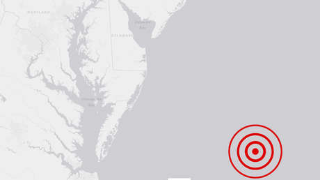 Se registra un sismo de magnitud 4,7 cerca de las costas de Maryland