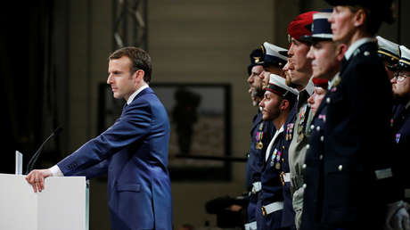 Macron dice que mantendrá la presencia militar en Siria e Irak para luchar contra el Estado Islámico