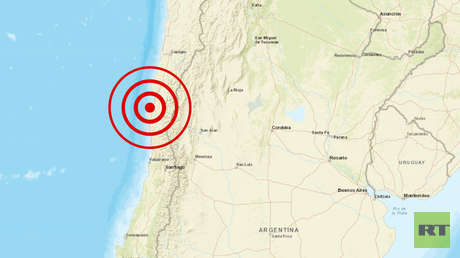 FOTOS, VIDEOS: Un sismo de magnitud 6,7 se registra en Chile