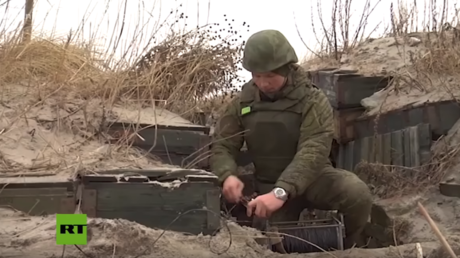 VIDEO: La Flota rusa del Báltico realiza maniobras de exploración de explosivos