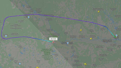 Desvían un vuelo en Rusia al exigir un pasajero que el avión se dirija a Afganistán