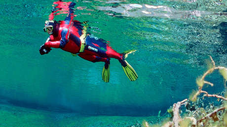 FOTO, VIDEO: Con un Boeing 747 bajo el agua, Baréin presenta el parque temático submarino más grande del mundo