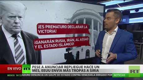 Pese a anunciar su repliegue hace un mes, EE.UU. envía más tropas a Siria  