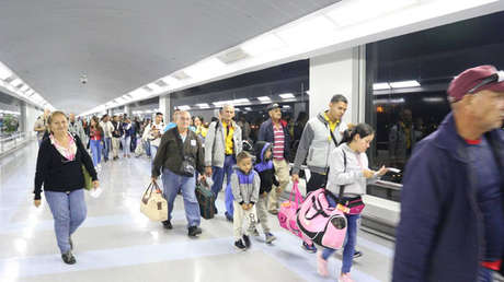 540 venezolanos regresaron este fin de semana a su país con el plan gubernamental 'Vuelta a la Patria'