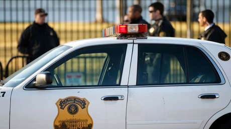 Un oficial herido en un incidente con una caravana oficial cerca de la Casa Blanca