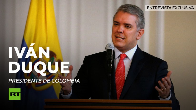 Iván Duque a RT: "No estoy cambiando las reglas de juego, estoy corrigiendo lo que sale mal"
