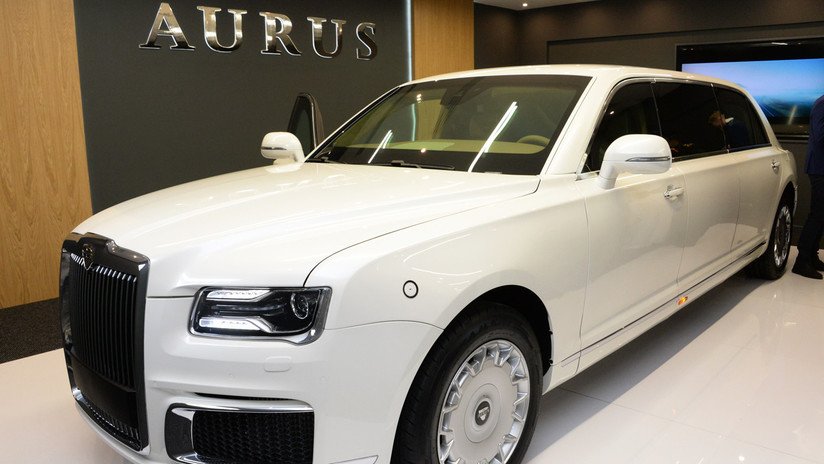 Сuero natural, acabados de madera y tecnología: la lujosa limusina Aurus, por dentro y por fuera