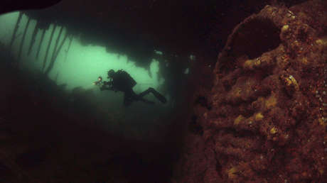 VIDEO: Hallan un submarino de la 'flota perdida' de Hitler que estuvo desaparecido en el mar Negro durante 70 años