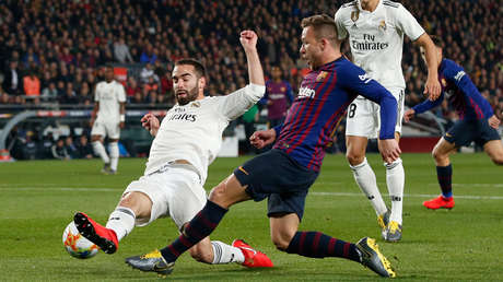 El FC Barcelona y el Real Madrid empatan en el primero de los dos 'Clásicos' de la Copa del Rey de España