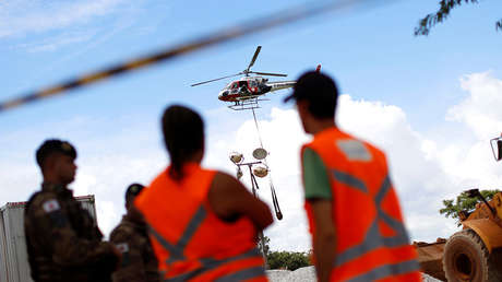 Evacuan a cientos de personas al sureste de Brasil ante el riesgo de derrumbe de una presa