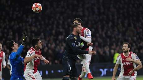 La UEFA explica el gol anulado del Ajax frente al Real Madrid en un partido de la Liga de Campeones