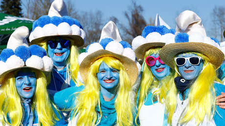 Alemania rompe el récord de la mayor concentración de pitufos