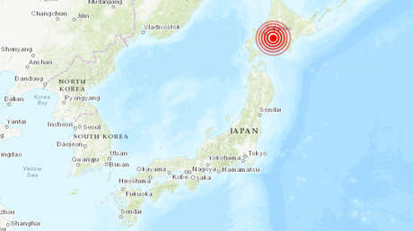 Un sismo de magnitud 5,5 se registra en Japón