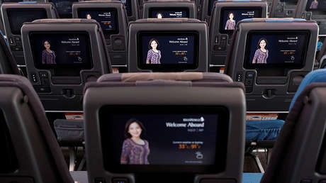 FOTOS: Pasajero descubre una cámara oculta a bordo de un avión